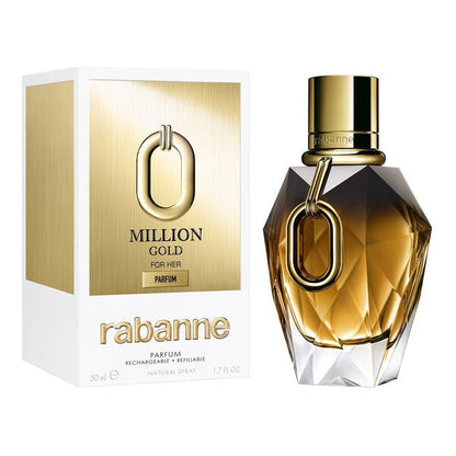 Rabanne Million Gold For Her Parfum Rechargeable 50 ml Femme