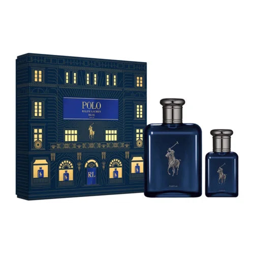 Ralph Lauren Polo Blue Parfum 40ml + Parfum Rechargeable 125ml Homme