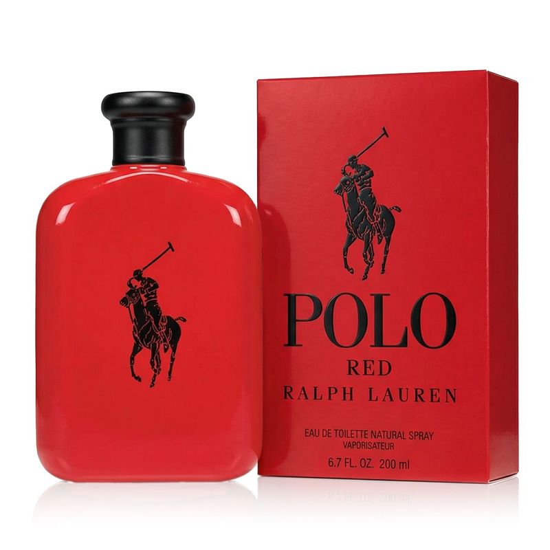 Ralph Lauren Polo Red Eau De Toilette Rechargeable 200 ml Homme