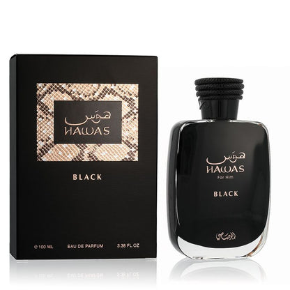Rasasi Hawas Black Eau De Parfum 100 ml Homme