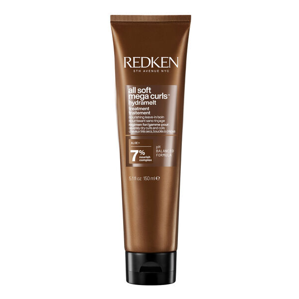 Redken All Soft Mega Curls Hydramelt Treatment Soin sans rinçage nourrissant pour cheveux 150 ml