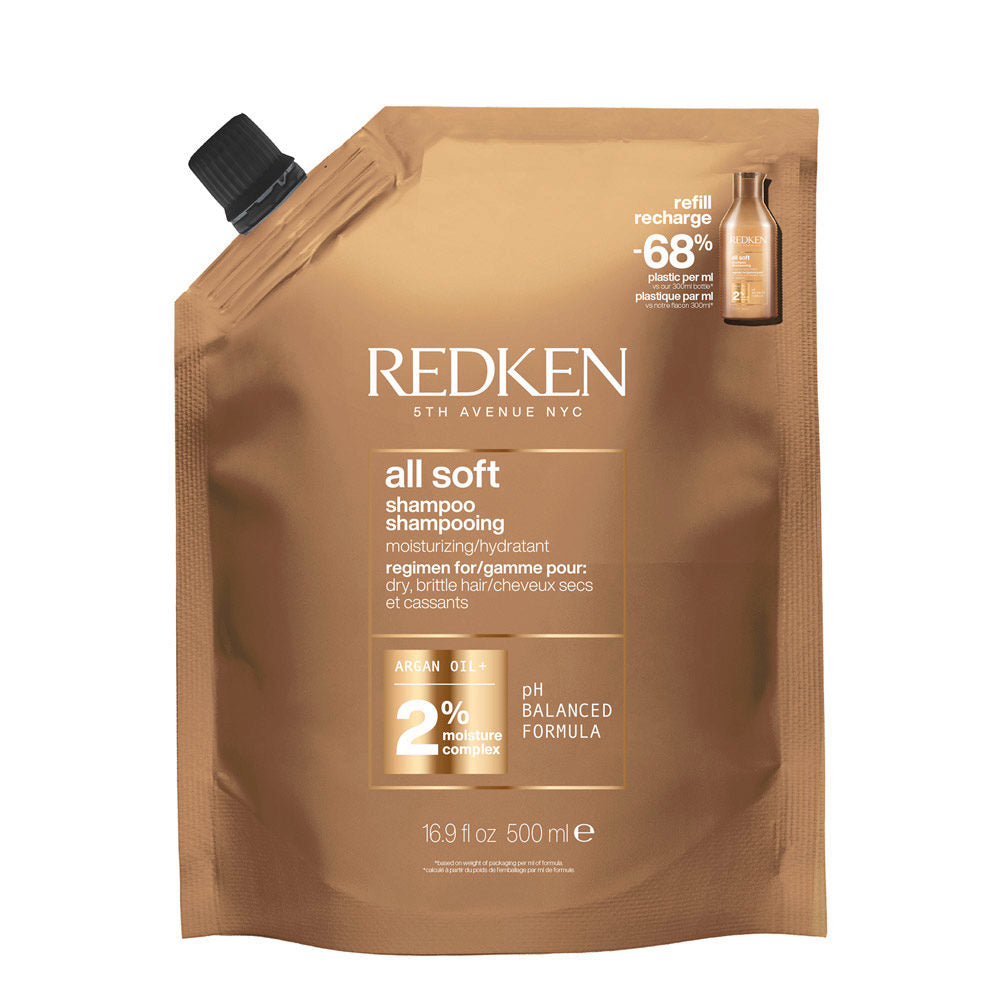 Redken All Soft Shampooing Recharge 500ml