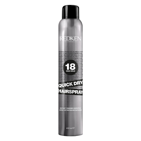 Redken Quick Dry Hairspray 18 Spray de fixation instantanée 400ml