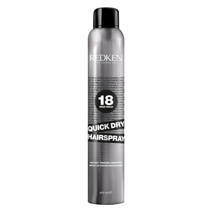 Redken Quick Dry Hairspray 18 Spray de fixation instantanée 400ml
