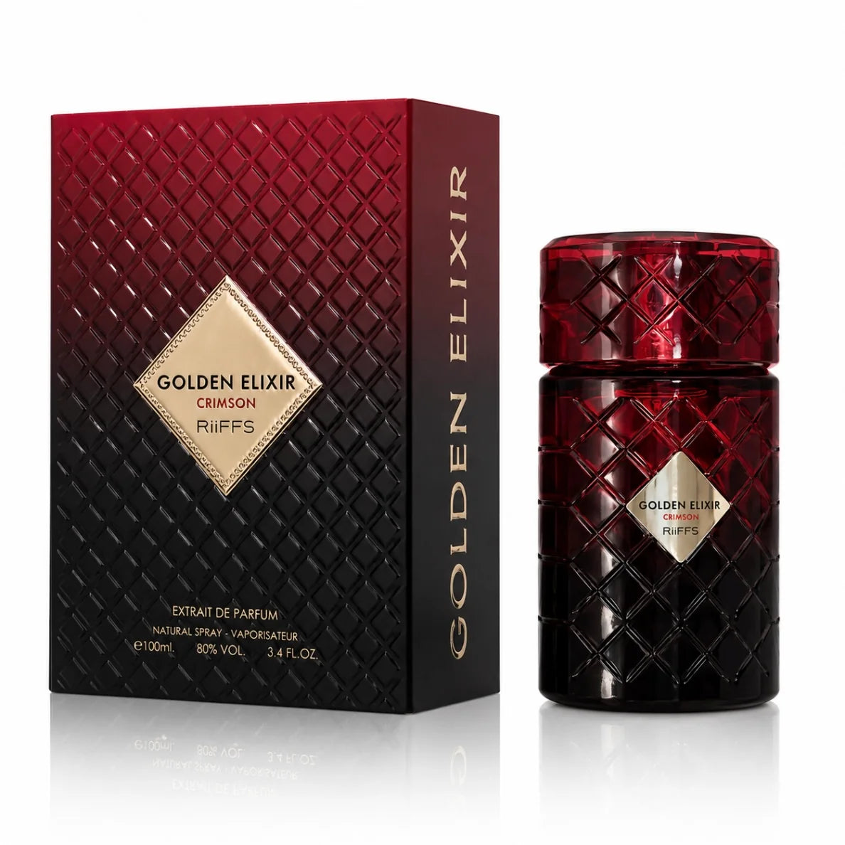 Riiffs Golden Elixir Crimson Extrait de parfum Unisexe 100 ml