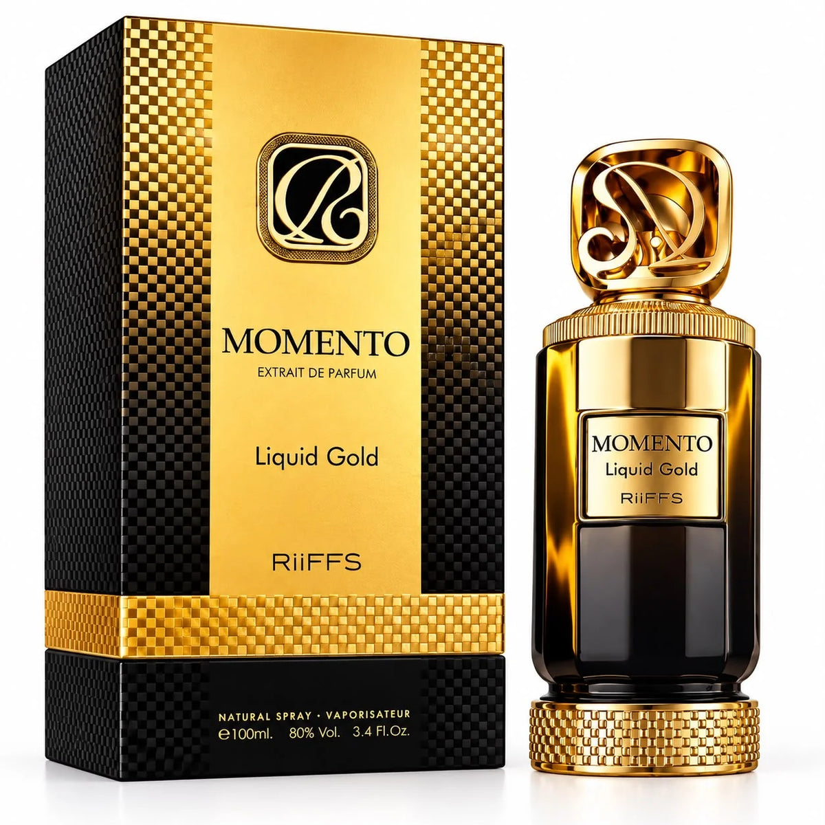 Riiffs Momento Liquid Gold Extrait de parfum Unisexe 100 ml