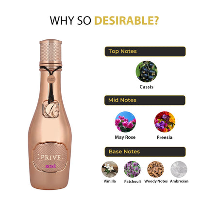 Riiffs Prive Rose Eau de Parfum Femme 100 ml