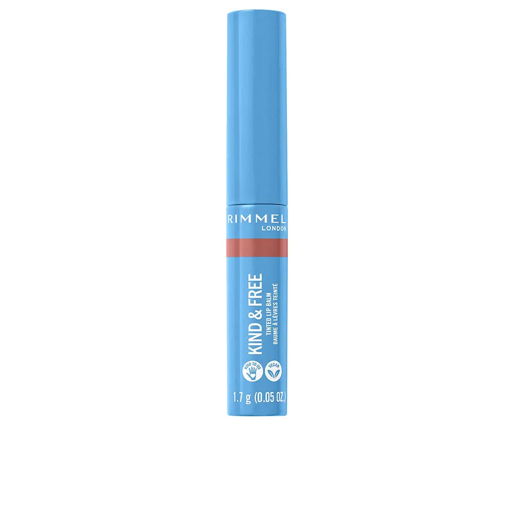 Rimmel London Kind & Free Baume à lèvres teinté (002 Natural Apricot) 1,7 g