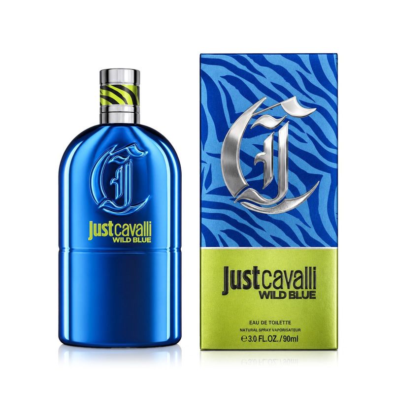 Roberto Cavalli Just Cavalli Wild Blue Eau de Toilette 90 ml (Unisexe)