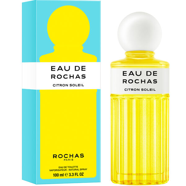 Rochas Eau de Rochas Citron Soleil Eau De Toilette 100 ml Femme : la fraîcheur solaire et pétillante de l’été