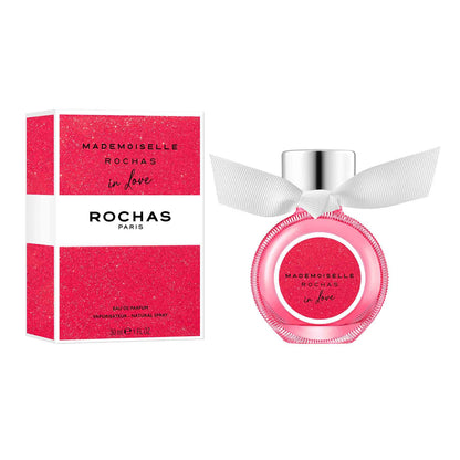 Rochas Mademoiselle Rochas In Love Eau de Parfum Femme 30 ml – Parfum Floral Fruité Romantique