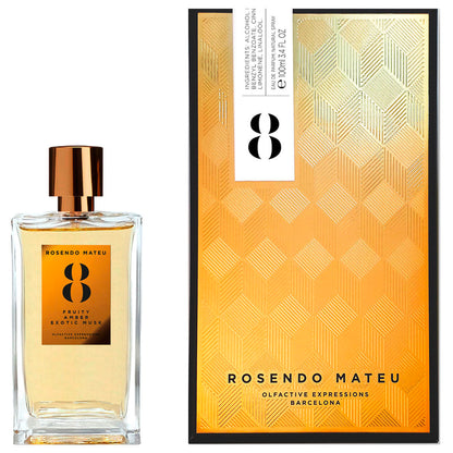 Rosendo Mateu Olfactive Expressions N°8 Fruity, Amber, Exotic Musk Eau De Parfum 100ml (unisexe)