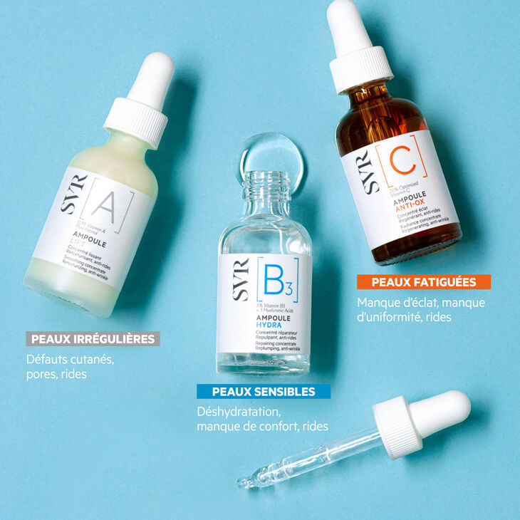 SVR [B3] Ampoule Hydra Concentré Réparateur 30 ml