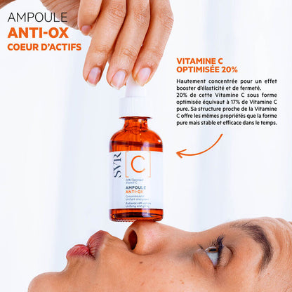 SVR [C] Ampoule Anti-OX Concentré Éclat Régénérant Anti-Rides 30 ml