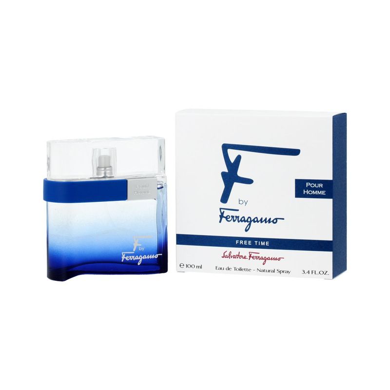 Salvatore Ferragamo F by Ferragamo Free Time Eau De Toilette 100 ml Homme