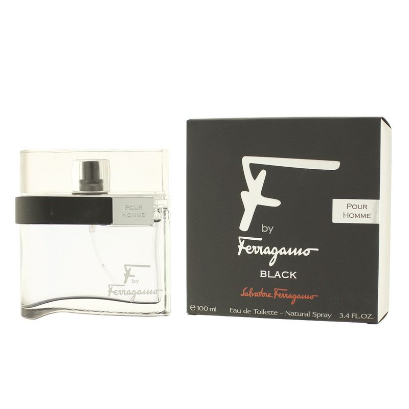 Salvatore Ferragamo F by Ferragamo Pour Homme Black Eau de Toilette 100 ml