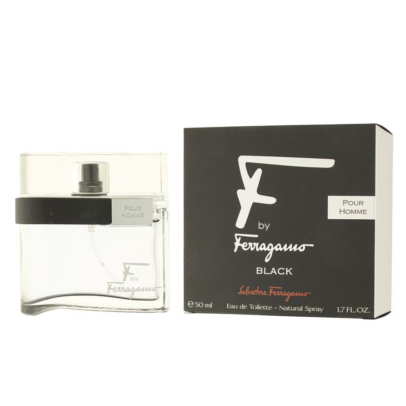 Salvatore Ferragamo F by Ferragamo Pour Homme Black Eau de Toilette 50 ml