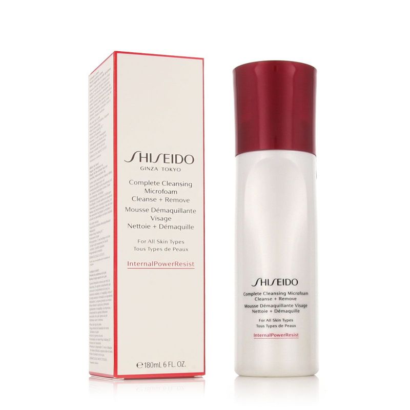 Shiseido Complete Cleansing Microfoam Mousse Démaquillante Visage 180ml