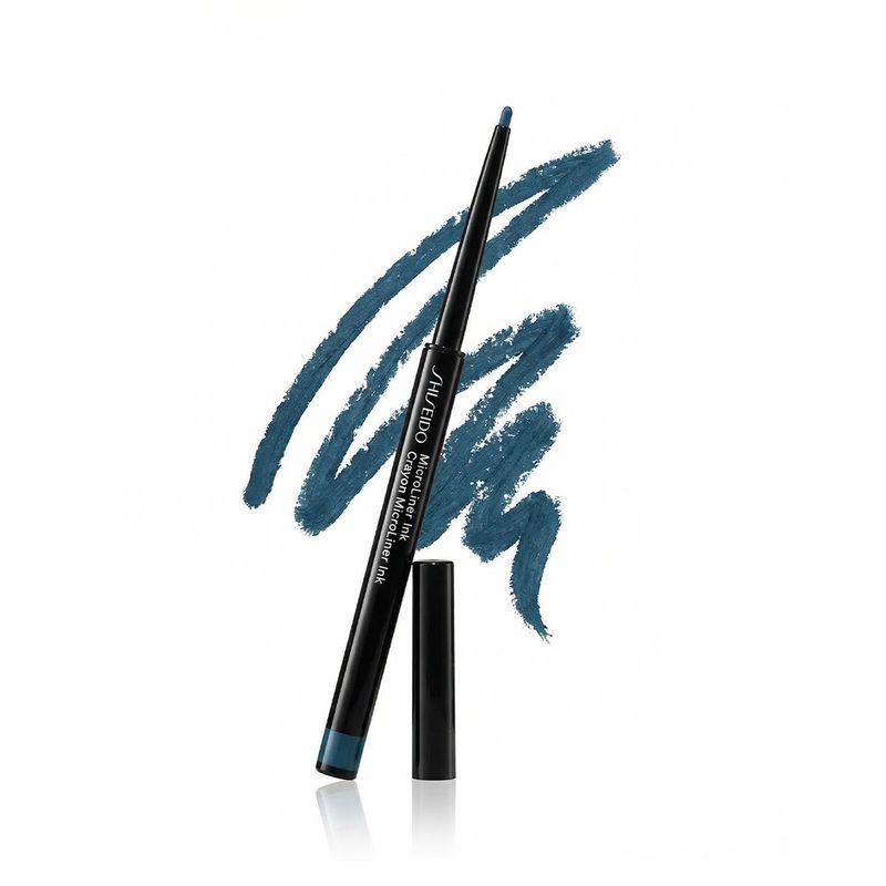 Shiseido MicroLiner Ink 08 Teal 0,08 g – Eyeliner Waterproof Haute Précision