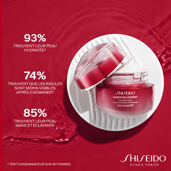Crema de día activadora de hidratación Essential Energy de Shiseido FPS 20 50 ml