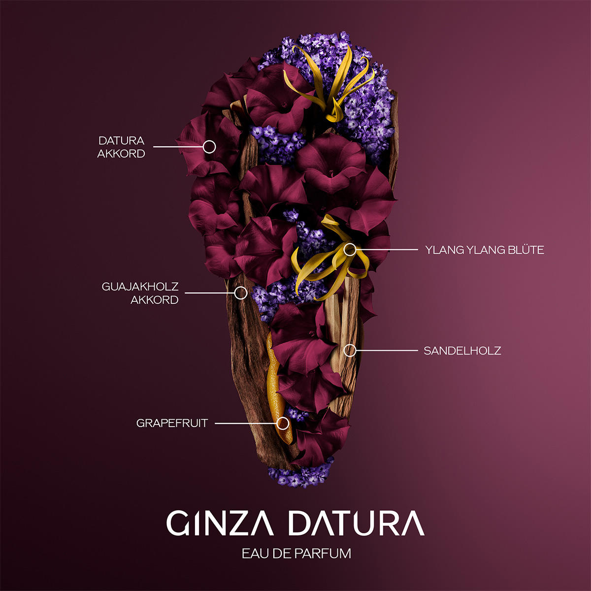 Shiseido Ginza Datura Eau De Parfum 50ml Femme