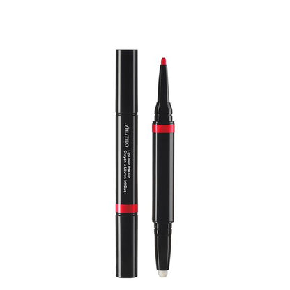 Lápiz labial Shiseido InkDuo (Prime + Line) 08 True Red