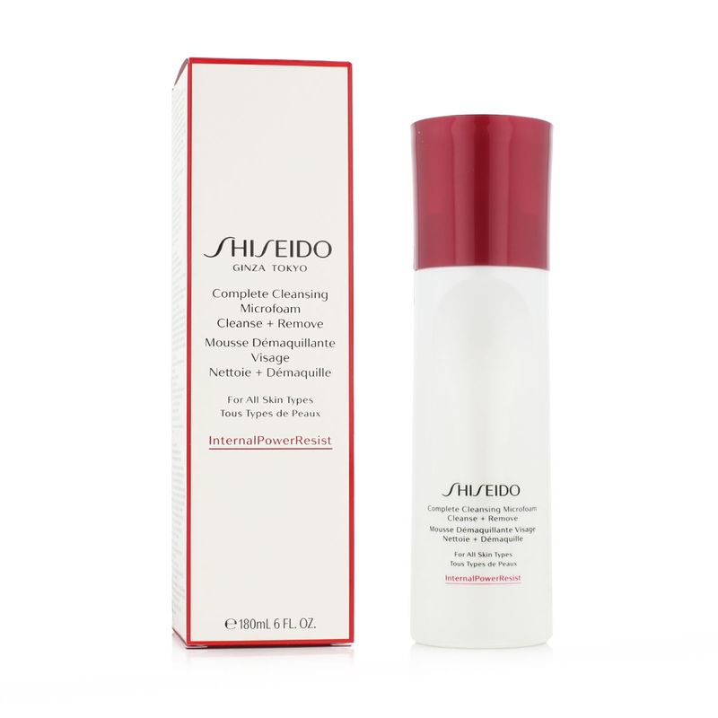 Shiseido InternalPowerResist Mousse Démaquillante Visage 180 ml