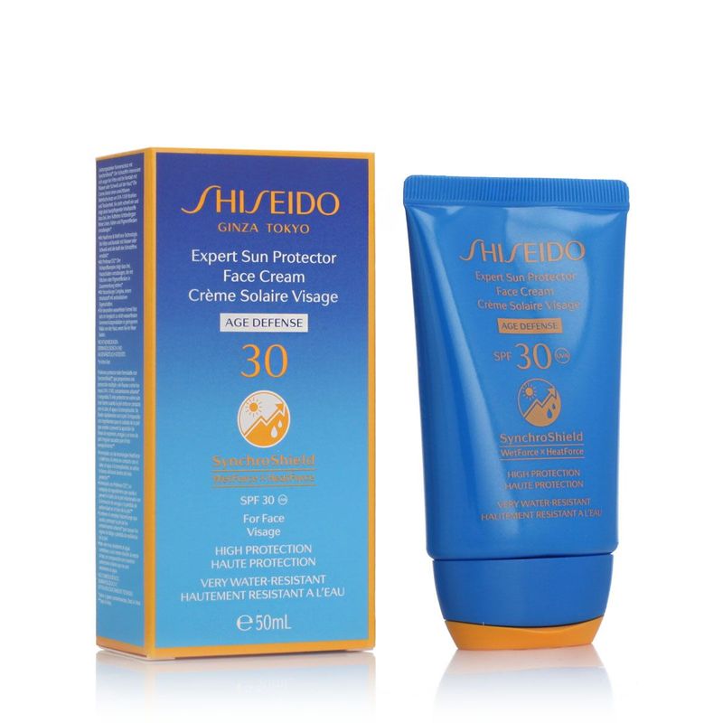Shiseido SynchroShield Expert Sun Protector Crème Solaire Visage SPF 30 50ml