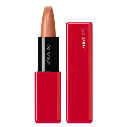 Shiseido Technosatin Gel Rouge à Lèvres Satiné 403 Augmented Nude 3,3 g – Rouge à Lèvres Satin Longue Tenue
