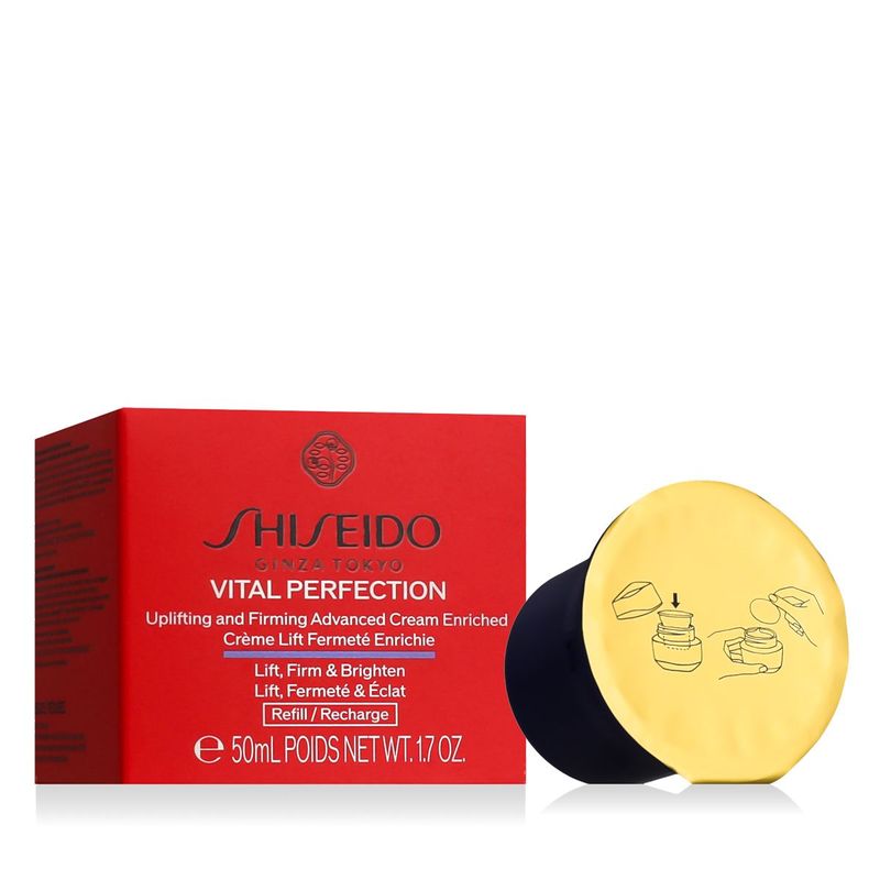 Shiseido Vital Perfection Crème Lift Fermeté Enrichie Recharge 50 ml