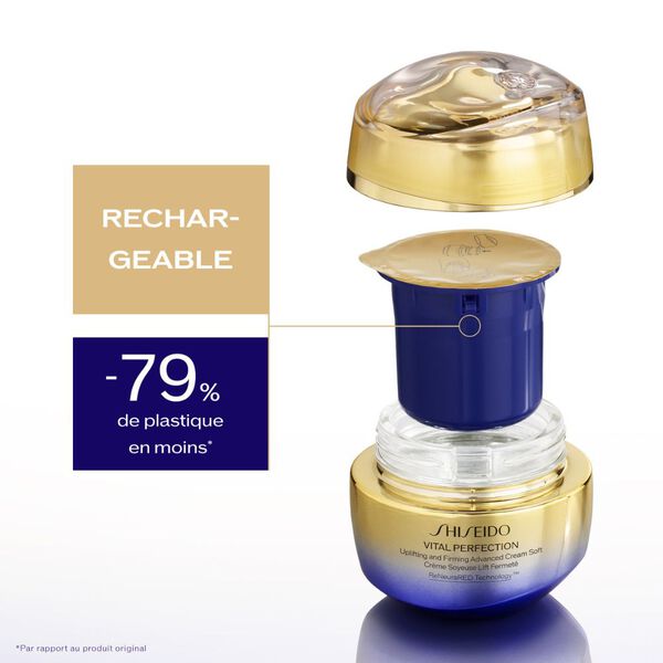 Shiseido Vital Perfection Crème Soyeuse Lift Fermeté Recharge 50ml