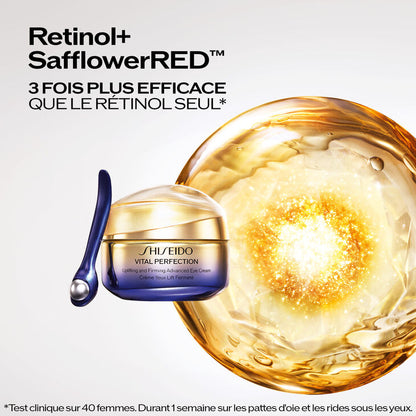 Shiseido Vital Perfection Crème Yeux Lift Fermeté Anti-Âge 15 ml