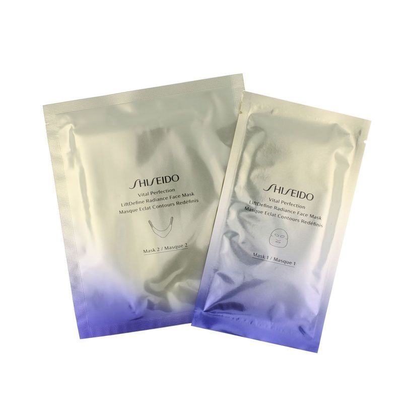 Shiseido Vital Perfection Masque Eclat Contours Redéfinis 6 x 2 pcs