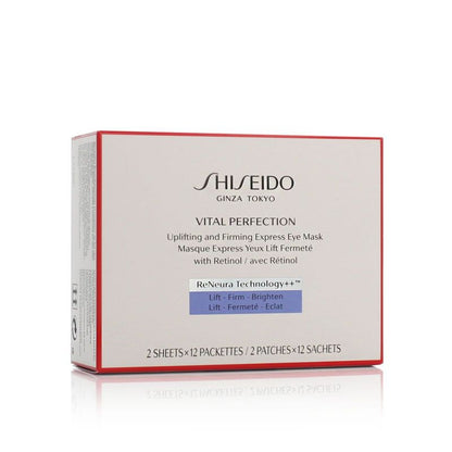 Shiseido Vital Perfection Masque Express Yeux Lift fermeté