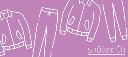 Skytex UK Harrington Veste Homme, style rétro classique, noir, taille M