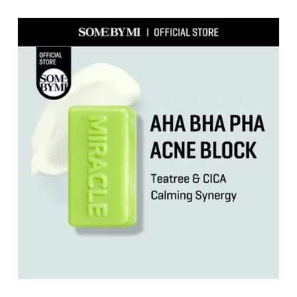 Some By Mi AHA.BHA.PHA 30 Days Miracle Cleansing Bar savon nettoyant 100g