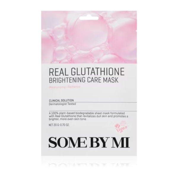Some By Mi Real Glutathione Brightening Care Mask Masque visage 20g