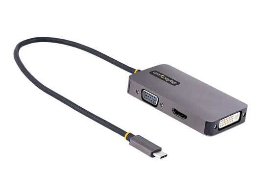 StarTech.com USB C Video Adapter - Station d'accueil - 118-USBC-HDMI-VGADVI StarTech.com