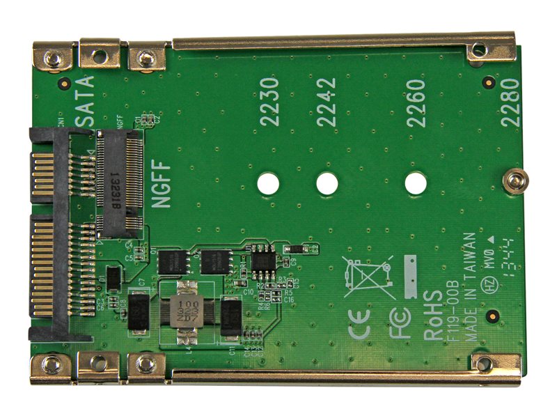 StarTech.com Adaptateur M.2 SSD vers SATA 2,5" - Carte Convertisseur SSD M2 StarTech.com