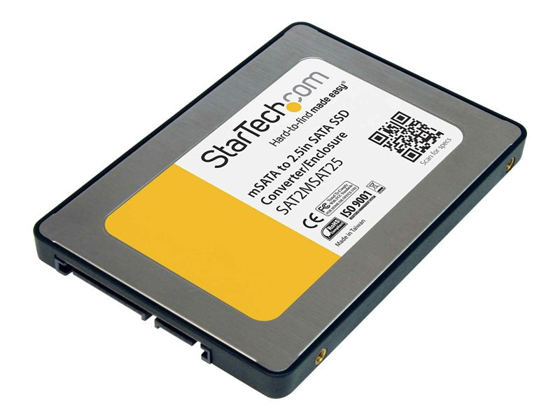 StarTech.com Boîtier convertisseur SSD SATA vers Mini SATA 2,5" StarTech.com