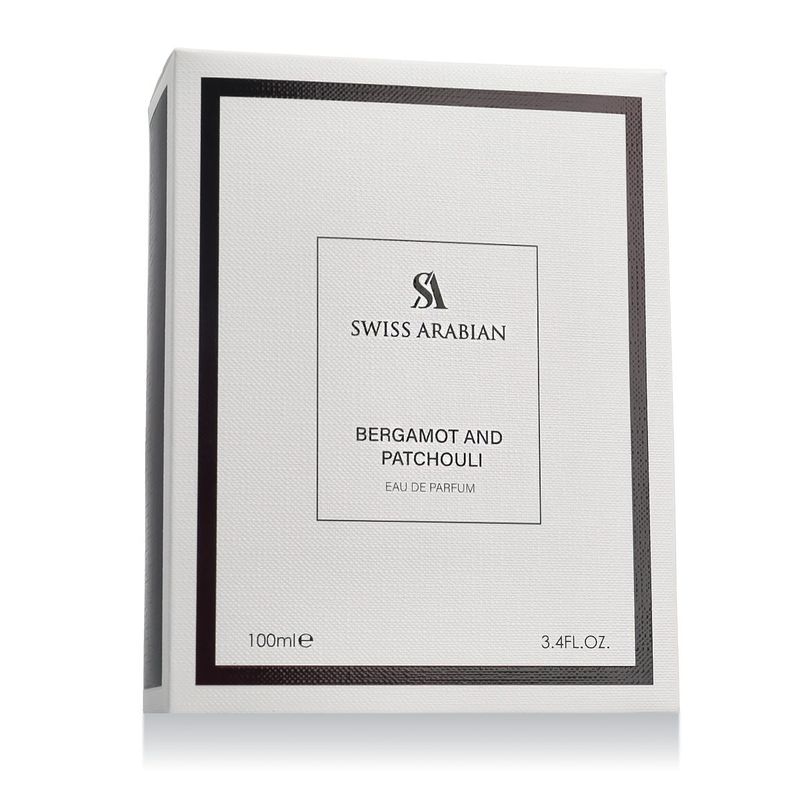 Swiss Arabian Bergamot and Patchouli Eau De Parfum 100 ml Homme
