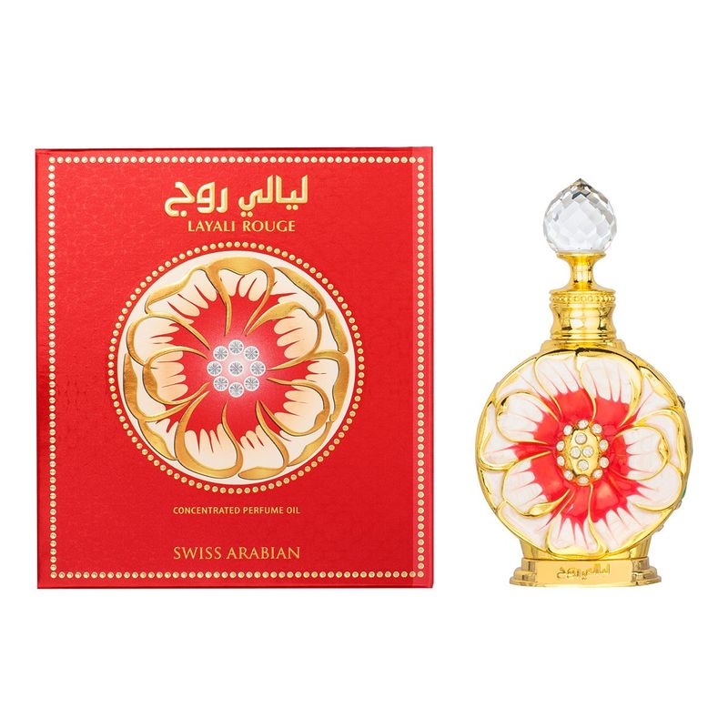 Swiss Arabian Layali Rouge Huile parfumée 15 ml Femme