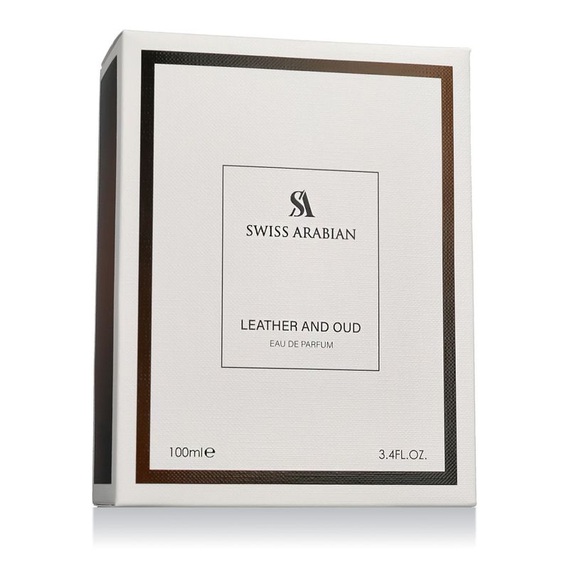Swiss Arabian Leather and Oud Eau De Parfum 100 ml Homme