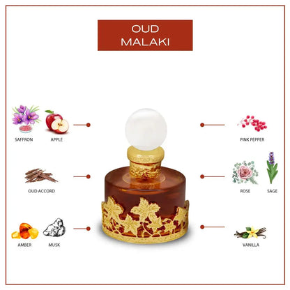 Swiss Arabian Oud Malaki huile parfumée 25 ml (unisexe)