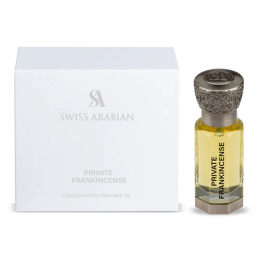Swiss Arabian Private Frankincense huile parfumée unisexe 12 ml