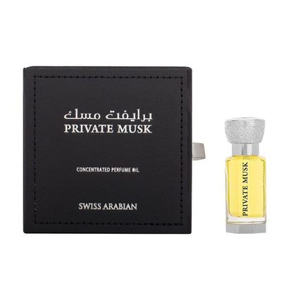 Swiss Arabian Private Musk huile parfumée unisexe 12 ml