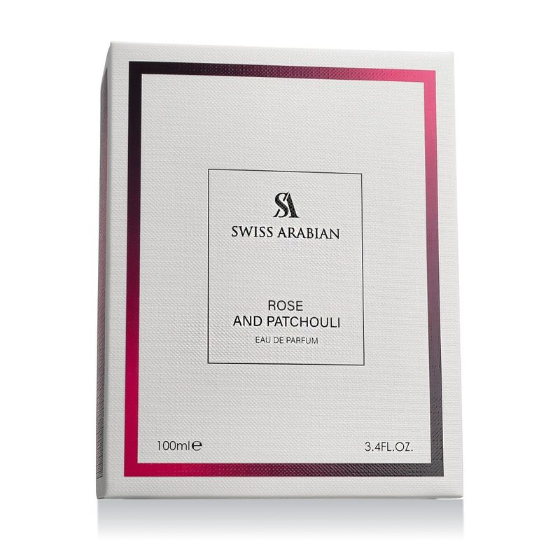 Swiss Arabian Rose and Patchouli Eau De Parfum 100 ml Femme