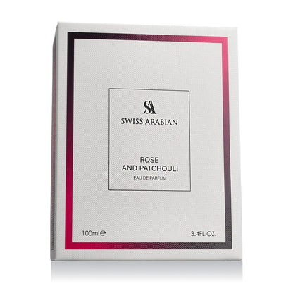 Swiss Arabian Rose and Patchouli Eau De Parfum 100 ml Femme