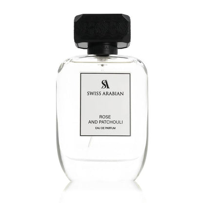Swiss Arabian Rose and Patchouli Eau De Parfum 100 ml Femme