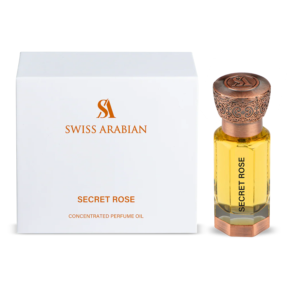 Swiss Arabian Secret Rose huile parfumée 12 ml (unisexe)
